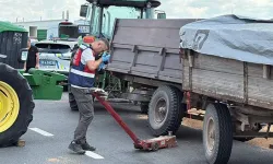 Tekirdağ'da feci kaza: Lastik değiştirirken römorkun altında can verdi!