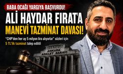 BabaOcağı’ndan Ali Haydar Fırat’a 5 TL’lik sembolik tazminat davası!