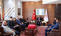 Vali Hacıbektaşoğlu, Ülkü Ocakları yönetimini ağırladı..
