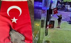 Türk bayrağını çakmakla yaktı! Muğla’da şoke eden görüntüler