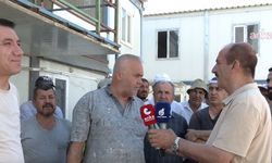 Deprem konutlarında çalışan işçiler üç aydır ödeme bekliyor