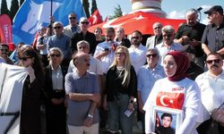 Şehit yakınlarından 'çerçeve yasa' protestosu: 'Biz adalet istiyoruz'