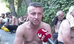 Bakanlık önünde madenci isyanı: 'Madenciyi bu kadar küçük düşürmenin bir anlamı yok'