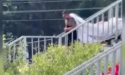 Erdoğan’ın pankartını söken yurttaş tutuklandı