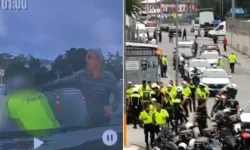 Polise bıçakla saldırı: Ayağından vurularak yakalandı