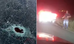 Araçtaki engelli çift ve çocuklarını darbettiler!