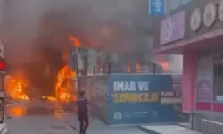 Gebze’de metro şantiyesinde yangın