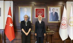 Bakan Göktaş, Avustralya'nın Ankara Büyükelçisi Vincent ile bir araya geldi