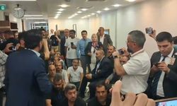 Er gaziler ile şehit yakınları Meclis'te eylem yaptı