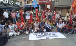 İzmir'den Ankara'daki madencilere destek