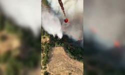 Manisa’da korkutan yangın: Havadan ve karadan müdahale!