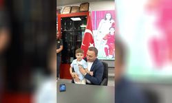 Minik Göktuğ'dan Gençlerbirliği'ne ziyaret