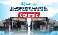 Tekirdağ'da Zafer Bayramı'nda ulaşım ücretsiz olacak