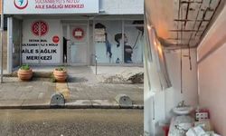 Sultanbeyli’de aile sağlığı merkezinin tavanı çöktü