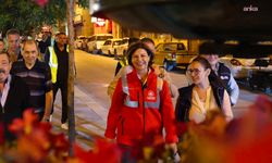Başkan Ünlüce gece mesaisindeki asfalt çalışmalarını inceledi!