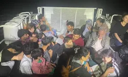 Çanakkale açıklarında operasyon: 37 kaçak göçmen ve 2 organizatör yakalandı!
