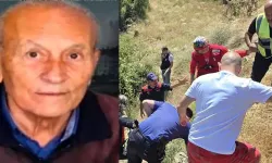 Kayıp 79 yaşındaki adamdan 32 saat sonra sevindiren haber: Dere yatağında yaralı bulundu!