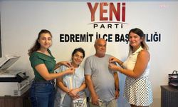 YENİ Parti Edremit’te hızla büyüyor: Bir haftada 3 bin 88 yeni üye!