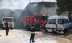 Gaziantep’te tekstil fabrikasında yangın paniği
