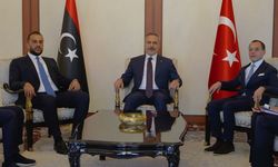 Bakan Fidan, Libya Milli Birlik Hükümeti yetkililerini kabul etti