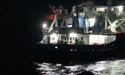 Kastamonu açıklarında gemi battı: 13 kişilik mürettebat kurtarıldı