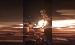 Libya’da petrol rafinerisine İHA saldırısı: Milyonlarca litrelik yakıt alev aldı!