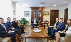 Bozay, Çinli özel temsilciyi kabul etti