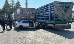 Sivas’ta polisten kaçış TIR’lara çarparak son buldu: 2 yaralı!