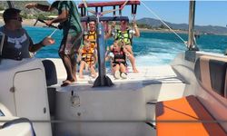 Parasailing kabusu: Baba ve 3 çocuğu ağaçlık alana düştü!