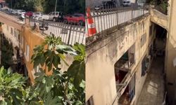 Şile’de görenleri şaşırtan apartman: Üzerinden araçlar geçiyor, altında onlarca kişi yaşıyor