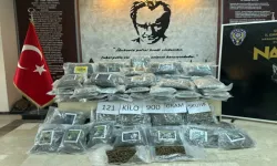Hamzabeyli’de TIR’dan çıkan yük şaşkına çevirdi: 121 kilo 900 gram skunk ele geçirildi