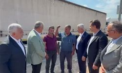 YENİ Parti heyeti Cilvegözü Sınır Kapısı'ndaki tır ve kamyon şoförlerini dinledi: 'Namazımızı bile kılamıyoruz'