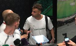 Konyaspor-Trabzonspor maçında Deniz Türüç ile TFF temsilcisi arasında gerginlik