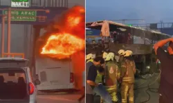 İstanbul'da otobüs alev alev yandı: 2 ölü, 4 yaralı