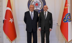 Mehmet Ağar'dan, Ankara İl Emniyet Müdürlüğü'nü ziyaret