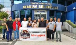 Atakum Belediyesi işçileri nöbet eylemini sonlandırdı