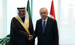 Cumhurbaşkanı Erdoğan, Kuveyt Veliaht Prensi Şeyh Sabah Halid'i kabul etti