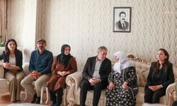 DEM Parti Eş Genel Başkanlarından Memet Akkuş’un ailesine taziye ziyareti
