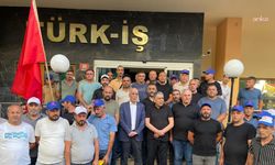 Doruk Madencilik işçilerinden Ergün Atalay'a teşekkür