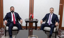 Hakan Fidan, Irak Temsilciler Meclisi Başkanı Halbusi ile görüştü
