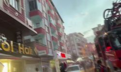 Mikrodalga fırın patladı, apartman dairesinde yangın çıktı