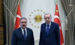 Mustafa Destici, Cumhurbaşkanı Erdoğan ile görüştü