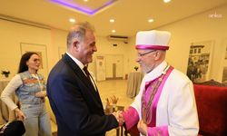Nuri Aslan'dan Türkiye Hahambaşı Rav David Sivi'ye Roş Aşana ziyareti