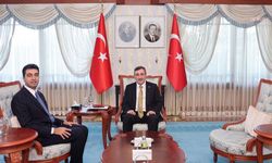 Tuzla Belediye Başkanı Bingöl, Cumhurbaşkanı Yardımcısı Yılmaz ile görüştü