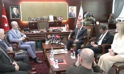 Ukrayna Ankara Büyükelçisi Celalov'dan Destici'ye ziyaret: "Türk gemileri ve gemicileri hiçbir zaman hedefimiz değil"