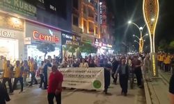 Van'da 1 Eylül Dünya Barış Günü yürüyüşü