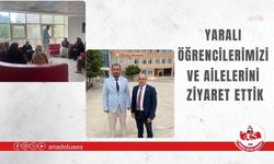 Turgutlu’daki okul saldırısında yaralanan öğrencileri sendika heyeti ziyaret etti