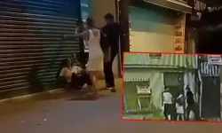 Beyoğlu’nda sokak ortasında erkek terörü!