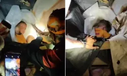 9 saatlik arama sona erdi: 6 yaşındaki Bünyamin paletlerin arasında uyurken bulundu...