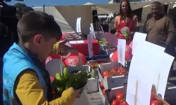 Erzurum’da çocuklar bu kez tezgahın başına geçti: Tarladan pazara üretimi deneyimlediler